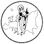 Drawing: Saint Birgitta and Europe